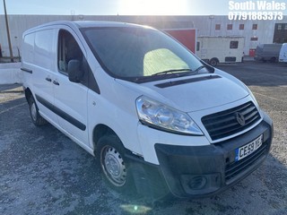 Location: South Wales - 2009 FIAT SCUDO COMF 90 M-JET SWB Panel Van REG: CE59YEJ, Keys: No, MOT Expiry date: 26/03/2025, 1560 Diesel, 5 Speed Manual Diesel, Former Keepers: 6