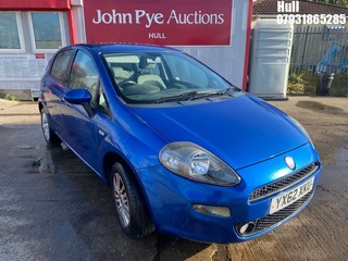Location: Hull - 2012 FIAT PUNTO EASY 5 Door Hatchback REG: YX62XKU, Keys: No, MOT Expiry date: 29/01/2025, 1368 Petrol, 5 Speed Manual Petrol, Former Keepers: 3