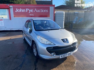Location: Hull - 2007 PEUGEOT 207 SPORT HDI 90 5 Door Hatchback REG: KX07VVC, Keys: No, MOT Expiry date: 03/01/2025, 1560 Diesel, 5 Speed Manual Diesel, Former Keepers: 6
