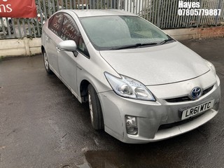 Location: HAYES / HEATHROW - 2011 TOYOTA PRIUS T3 VVT-I CVT 5 Door Hatchback REG: LR61WTC, 1797cc Hybrid Electric, Variable 1 Speed Auto, Former Keepers: 4, Keys: No, MOT: Expiry date13/03/2025