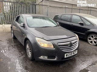 Location: Hayes - 2009 VAUXHALL INSIGNIA EXCLUSIV 5 Door Hatchback REG: WG58MZY, Keys: No, MOT Expiry date: 12/06/2026, 1796 Petrol, 6 Speed Manual Petrol, Former Keepers: 9