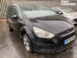 Location: Hayes - 2007 FORD S-MAX TITANIUM TDCI 6G MPV REG: RF56KHZ, Keys: No, MOT Expiry date: 18/11/2025, 1997 Diesel, 6 Speed Manual Diesel, Former Keepers: 6
