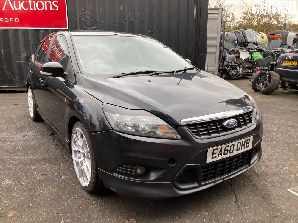Location: Stapleford - 2011 FORD FOCUS ZETEC S TDCI 109 5 Door Hatchback REG: EA60OMB, Keys: Yes, MOT Expiry date: 19/09/2026, 1560 Diesel, 5 Speed Manual Diesel, Former Keepers: 7