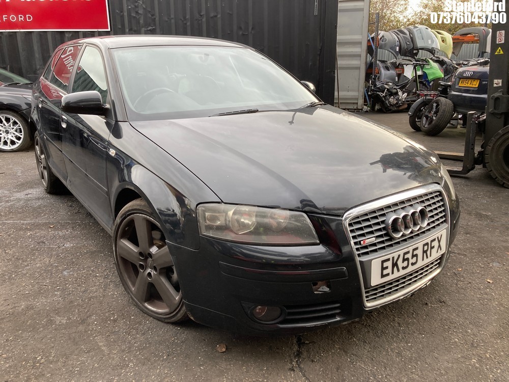 Location: Stapleford - 2005 AUDI A3 TDI S LINE AUTO 5 Door Hatchback REG: EK55RFX, Keys: Yes, MOT Expiry date: 23/02/2026, 1968 Diesel, 6 Speed Auto Diesel, Former Keepers: 7