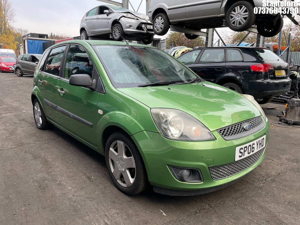 Location: Stapleford - 2006 FORD FIESTA ZETEC CLIMATE 5 Door Hatchback REG: SP06YHD, Keys: Yes, MOT Expiry date: 05/11/2025, 1242 Petrol, 5 Speed Manual Petrol, Former Keepers: 5