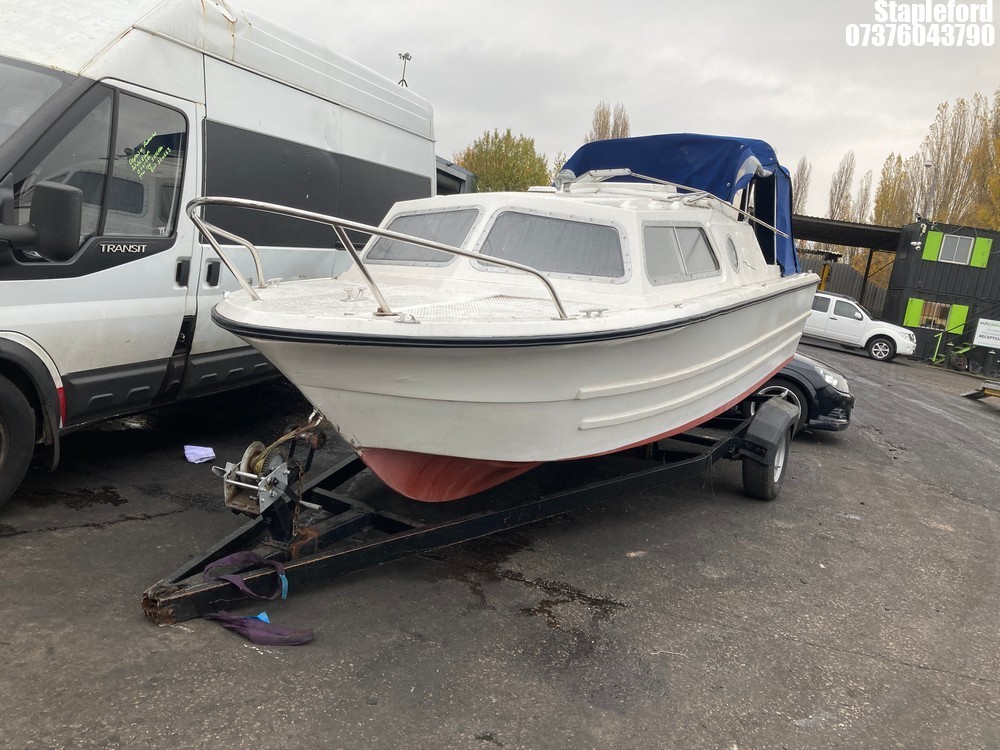 Location: Stapleford - NORMAN 20 CABIN CRUISER . REG: BOAT1, Keys: No, MOT Expiry date:,,, Former Keepers: