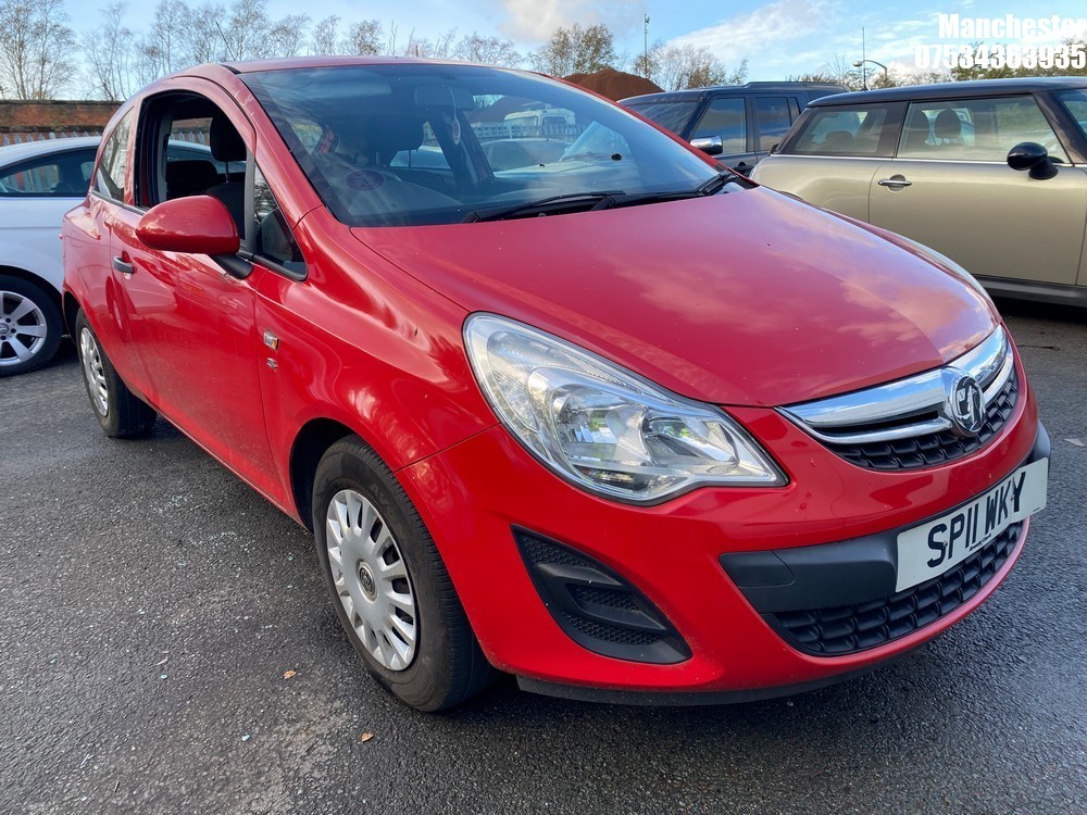 Location: Manchester - 2011 VAUXHALL CORSA S ECOFLEX 3 Door Hatchback REG: SP11WKY, 998 Petrol, 5 Speed Manual Petrol, Former Keepers: 5, Keys: No, MOT Expiry date: 11/06/2026