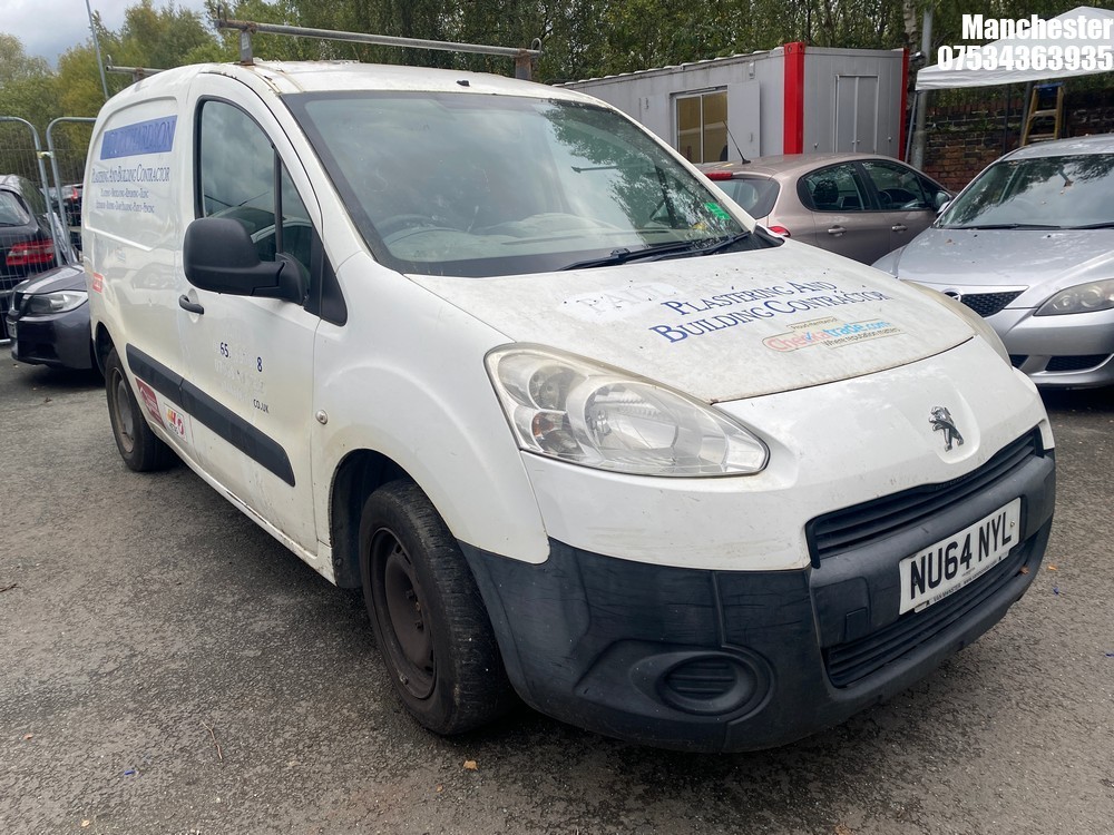 Location: Manchester - 2014 PEUGEOT PARTNER 850 S L1 HDI Panel Van REG: NU64NYL, 1560cc Diesel, 5 Speed Manual Diesel, Former Keepers: 2, Keys: No, MOT Expiry date: 18/11/2025