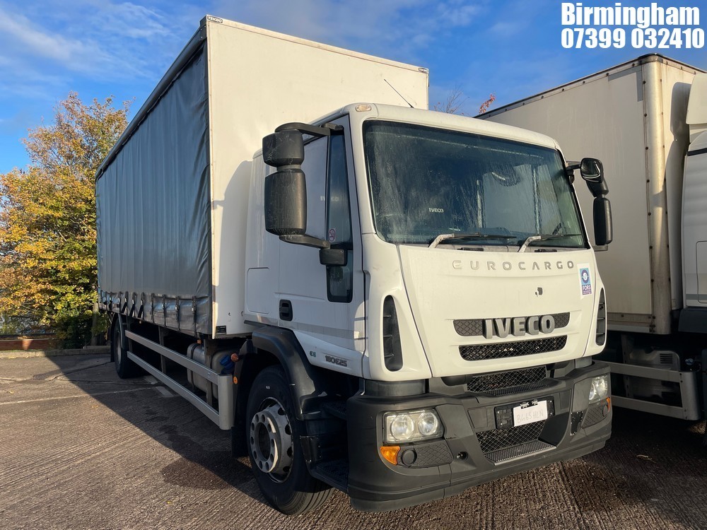 Location: Birmingham - 2015 IVECO EUROCARGO 180E25S S-A CURTAIN - SIDED REG: BG65HLN, 6728CC DIESEL, MANUAL, Former Keepers: 1, Keys: Yes, MOT Expiry date: 28/02/2025