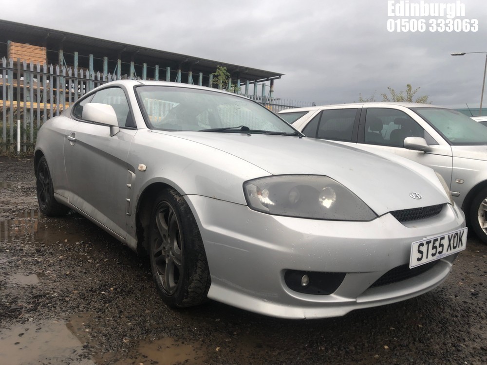 Location: Edinburgh - 2006 HYUNDAI COUPE SE Coupe REG: ST55XOK, Keys: No, MOT Expiry date: 01/07/2025, 1975 Petrol, 5 Speed Manual Petrol, Former Keepers: 7