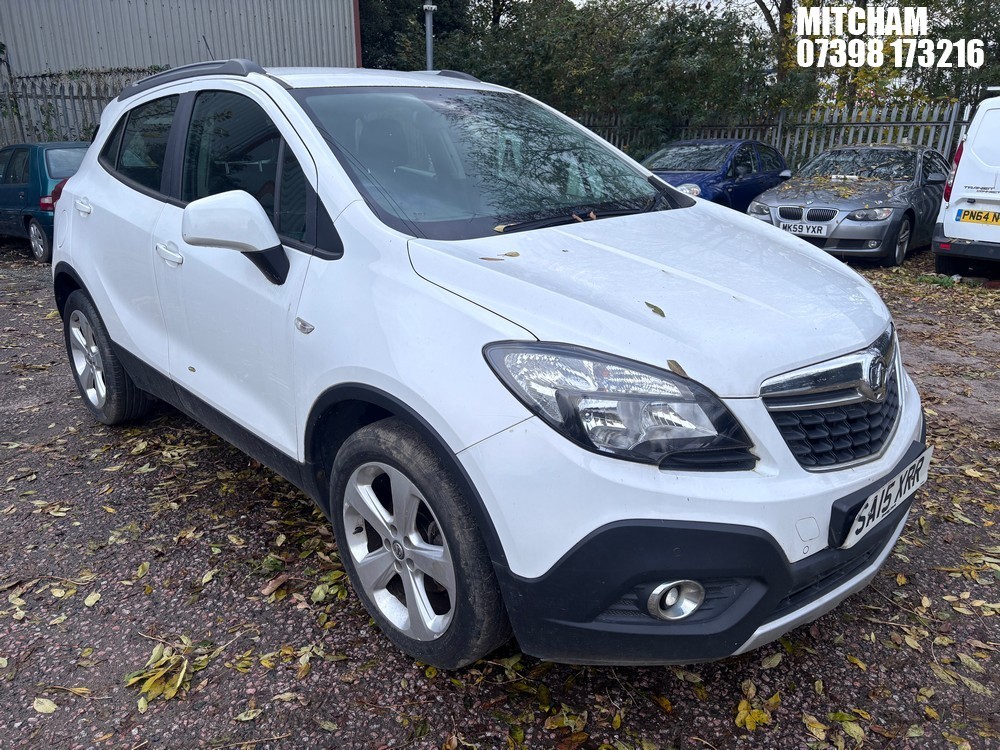Location: Mitcham - 2015 VAUXHALL MOKKA TECH LINE TURBO S/S 5 Door Hatchback REG: SA15XRR, Keys: No, MOT Expiry date: 15/07/2025, 1364 Petrol, 6 Speed Manual Petrol, Former Keepers: 4