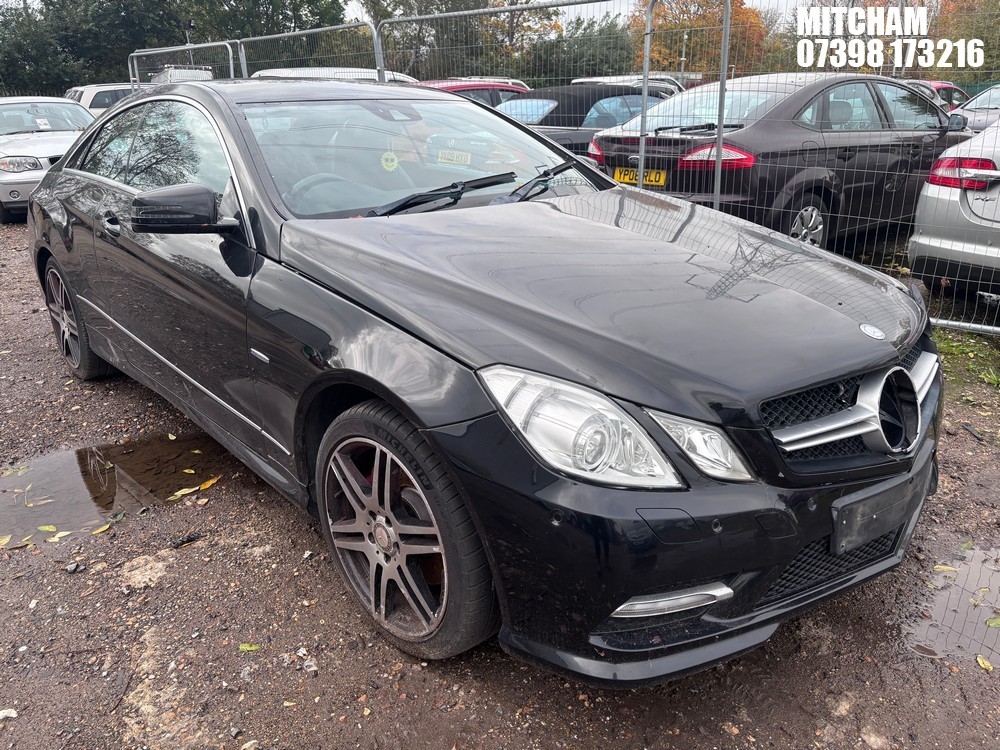 Location: Mitcham - 2012 MERCEDES-BENZ E250 SPORT CGI BLUEEF-CY Coupe REG: HV12VWH, Keys: No, MOT Expiry date: 04/02/2026, 1796 Petrol, 7 Speed Auto Petrol, Former Keepers: 10