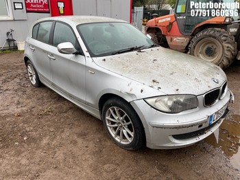 Location: Peterborough - 2009 BMW 118D ES 5 Door Hatchback REG: LD59KCO, Keys: No, MOT Expiry date: 30/08/2025, 1995 Diesel, 6 Speed Manual Diesel, Former Keepers: 6