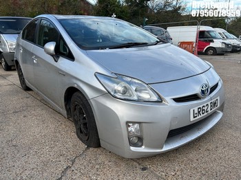 Location: Brentwood - 2012 TOYOTA PRIUS T3 VVT-I CVT 5 Door Hatchback REG: LR62BWO, Keys: No, MOT Expiry date: 23/08/2025, 1797 Hybrid Electric, Variable 1 Speed Auto Petrol/E, Former Keepers: 2