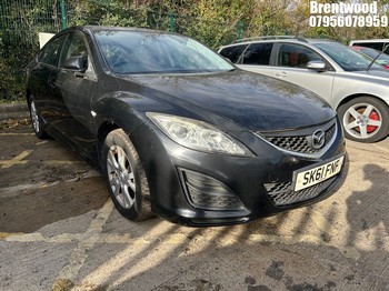 Location: Brentwood - 2012 MAZDA 6 SAKATA 5 Door Hatchback REG: SK61FNF, Keys: No, MOT Expiry date: 30/08/2025, 1798 Petrol, 5 Speed Manual Petrol, Former Keepers: 3