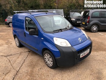 Location: Brentwood - 2016 CITROEN NEMO 660 ENTERPRISE HDI Light Van REG: AE66DZV, Keys: No, MOT Expiry date: 09.12.2024, 1248 Diesel, 5 Speed Manual Diesel, Former Keepers: 3