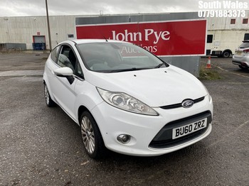 Location: South Wales - 2010 FORD FIESTA TITANIUM 3 Door Hatchback REG: BU60ZRZ, 1388cc Petrol, 5 Speed Manual Petrol, Former Keepers: 3, Keys: Yes, MOT Expiry date: 05/07/2025