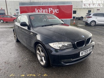 Location: South Wales - 2009 BMW 118D SPORT AUTO 3 DOOR HATCHBACK REG: KT59VUM, 2000cc DIESEL, 6 SPEED AUTO DIESEL, Former Keepers: 3, Keys: Yes, MOT Expiry date: 08/04/2026