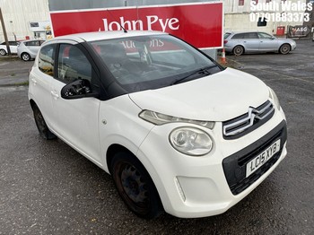 Location: South Wales - 2015 CITROEN C1 FEEL 5 Door Hatchback REG: LC15XYB, Keys: No, MOT Expiry date: 31/07/2025, 998 Petrol, 5 Speed Manual Petrol, Former Keepers: 3