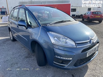 Location: South Wales - 2013 CITROEN C4 GRAND PICASSO EDITION MPV REG: KV13HRL, Keys: No, MOT Expiry date: 18/12/2025, 1560 Diesel, 6 Speed Manual Diesel, Former Keepers: 3