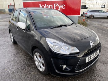 Location: South Wales - 2012 CITROEN C3 BLACK 5 Door Hatchback REG: CV12JRU, Keys: No, MOT Expiry date: 29/05/2025, 1360 Petrol, 5 Speed Manual Petrol, Former Keepers: 2