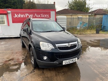 Location: Hull - 2012 VAUXHALL ANTARA EXCLUSIV CDTI 4X4 5 Door Hatchback REG: LL12HLU, Keys: No, MOT Expiry date: 04/10/2025, 2231 Diesel, 6 Speed Auto Diesel, Former Keepers: 7