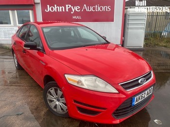 Location: Hull - 2012 FORD MONDEO EDGE TDCI 140 5 Door Hatchback REG: AK62ADO, Keys: No, MOT Expiry date: 09/03/2026, 1997 Diesel, 6 Speed Manual Diesel, Former Keepers: 4