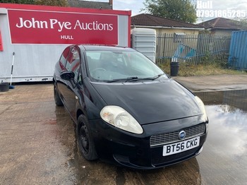 Location: Hull - 2006 FIAT PUNTO ACTIVE 3 Door Hatchback REG: BT56CKG, Keys: No, MOT Expiry date: 19/12/2025, 1242 Petrol, 5 Speed Manual Petrol, Former Keepers: 11