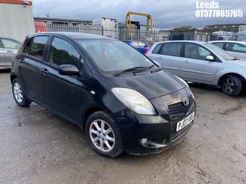 Location: Leeds - 2007 TOYOTA YARIS SR S-A 5 Door Hatchback REG: PJ07VNS, Keys: No, MOT Expiry date: 16-06-2025, 1296 Petrol, 5 Speed Semi Auto Petrol, Former Keepers: 7