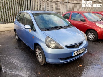 Location: Hayes - 2004 HONDA JAZZ SE CVT 5 Door Hatchback REG: NY04PFG, Keys: No, MOT Expiry date: 24/03/2025, 1339 Petrol, Variable Speed Auto Petrol, Former Keepers: 4