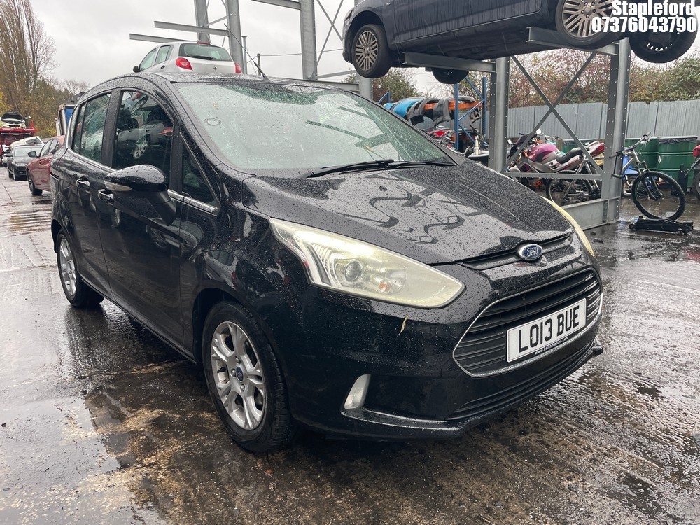Location: Stapleford - 2013 FORD B-MAX ZETEC AUTO MPV REG: LO13BUE, Keys: Yes, MOT Expiry date: 13/02/2026, 1596 Petrol, 5 Speed Auto Petrol, Former Keepers: 5