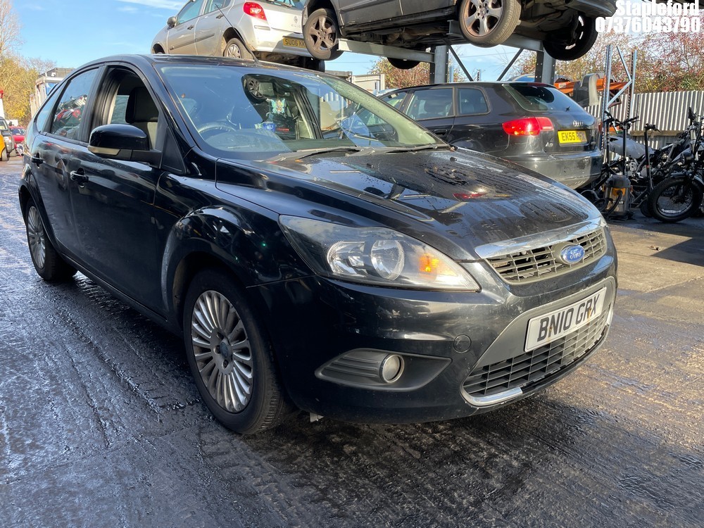 Location: Stapleford - 2010 FORD FOCUS TITANIUM TDCI 109 5 Door Hatchback REG: BN10GRX, Keys: Yes, MOT Expiry date: 21/04/2026, 1560 Diesel, 5 Speed Manual Diesel, Former Keepers: 8