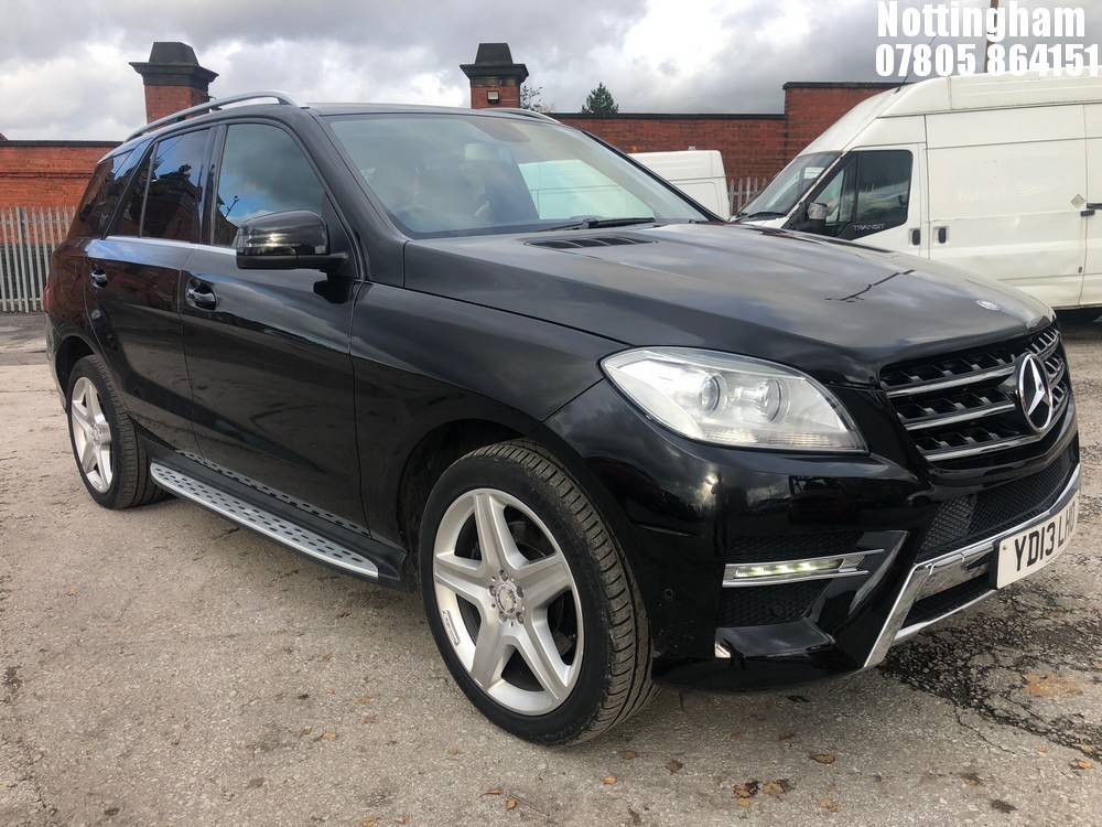 Location: Nottingham - 2013 MERCEDES-BENZ ML250 AMG SPORT BLUETEC A ESTATE REG: YD13LHO, 2143cc DIESEL, 7 SPEED AUTO DIESEL, Former Keepers: 1, Keys: Yes, MOT Expiry date: 10/02/2026