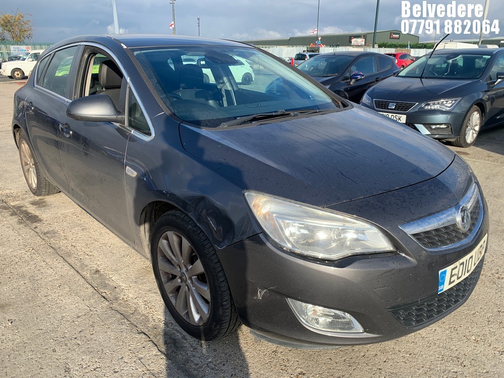 Location: Belvedere - 2010 VAUXHALL ASTRA ELITE TURBO 5 Door Hatchback REG: EO10UBP, 1364cc Petrol, 6 Speed Manual Petrol, Former Keepers: 6, Keys: Yes, MOT Expiry date: 07.07.2026