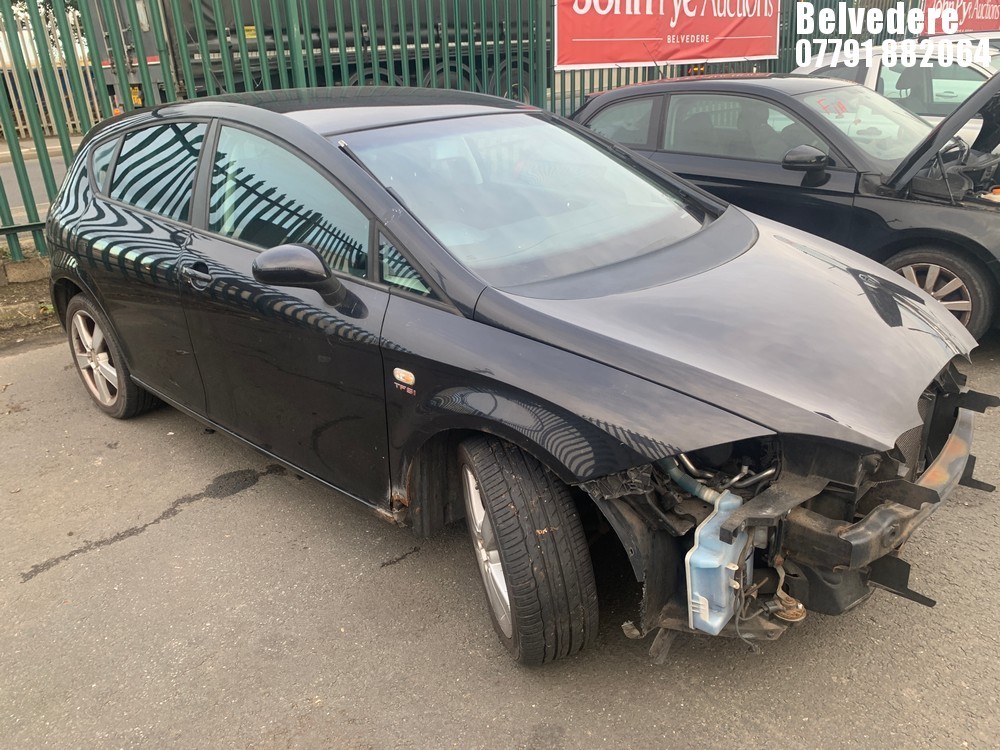 Location: Belvedere - 2006 SEAT LEON SPORT T FSI 5 Door Hatchback REG: KT06EXH, Keys: No, MOT Expiry date: 04.10.2025, 1984 Petrol, 6 Speed Manual Petrol, Former Keepers: 5