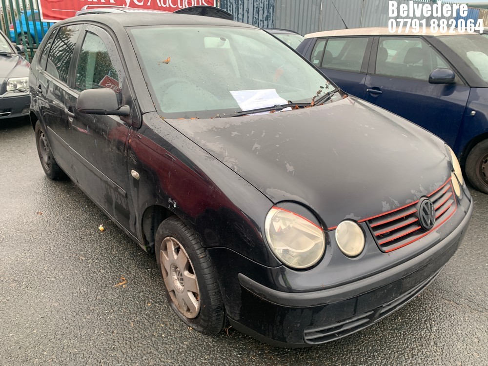 Location: Belvedere - 2004 VOLKSWAGEN POLO TWIST TDI 5 Door Hatchback REG: FL54NGN, Keys: No, MOT Expiry date: 31/10/2024, 1422 Diesel, 5 Speed Manual Diesel, Former Keepers: 8