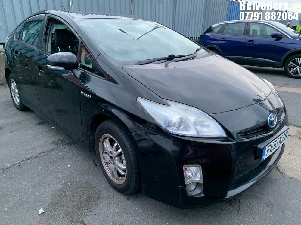 Location: BELVEDERE - 2011 TOYOTA PRIUS T3 VVT-I CVT 5 Door Hatchback REG: FE61KZN, 1797cc Hybrid Electric, Variable 1 Speed Auto Petrol/E, Former Keepers: 6, Keys: No, MOT: Expiry date07.04.2026