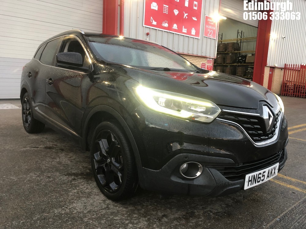 Location: Edinburgh - 2015 RENAULT KADJAR DYNAMIQUE S NAV DC 5 Door Hatchback REG: HN65AKX, Keys: Yes, MOT Expiry date: 02/05/2024, 1598 Diesel, 6 Speed Manual Diesel, Former Keepers: 6