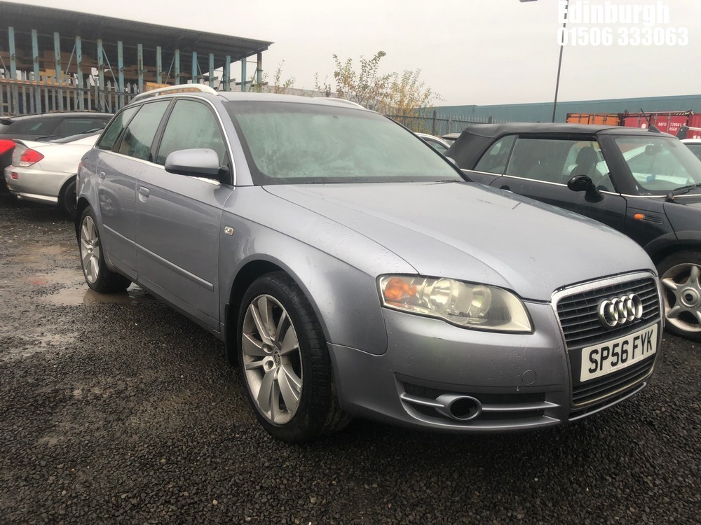 Location: Edinburgh - 2007 AUDI Estate REG: SP56FYK, Keys: No, MOT Expiry date:, 1968 Diesel,, Former Keepers: 7