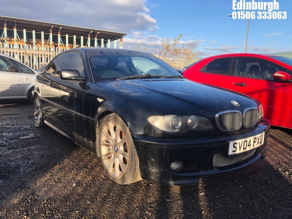 Location: Edinburgh - 2004 BMW 320 CD SPORT Coupe REG: SV04PXU, Keys: No, MOT Expiry date: 30/07/2024, 1995 Diesel, 6 Speed Manual Diesel, Former Keepers: 4