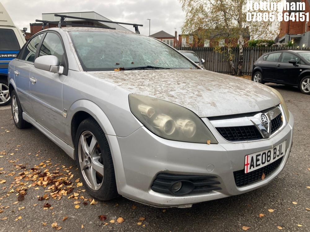 Location: Nottingham - 2008 VAUXHALL VECTRA SRI CDTI 150 A 5 Door Hatchback REG: AE08BJL, Keys: No, MOT Expiry date: 03/02/2026, 1910 Diesel, 6 Speed Auto Diesel, Former Keepers: 5