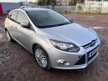 Location: Peterborough - 2013 FORD FOCUS ZETEC TURBO 5 Door Hatchback REG: WP13ETJ, Keys: No, MOT Expiry date: 26/06/2025, 998 Petrol, 6 Speed Manual Petrol, Former Keepers: 3