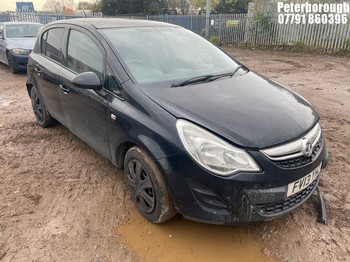 Location: Peterborough - 2013 VAUXHALL CORSA EXCLUSIV CDTIECFLEX 5 Door Hatchback REG: FV13YHZ, Keys: No, MOT Expiry date: 13/06/2025, 1248 Diesel, 5 Speed Manual Diesel, Former Keepers: 2