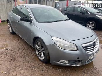 Location: Peterborough - 2011 VAUXHALL INSIGNIA SRI NAV CDTI 5 Door Hatchback REG: DY61LWE, Keys: No, MOT Expiry date: 09/07/2025, 1956 Diesel, 6 Speed Manual Diesel, Former Keepers: 9