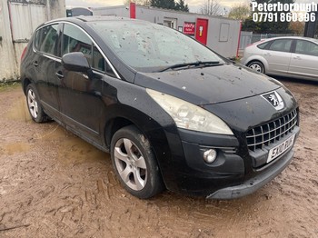 Location: Peterborough - 2010 PEUGEOT 3008 SPORT HDI S-A 5 Door Hatchback REG: EX10RUH, Keys: No, MOT Expiry date: 22/05/2026, 1560 Diesel, 6 Speed Semi Auto Diesel, Former Keepers: 6