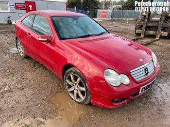 Location: Peterborough - 2008 MERCEDES C220 CDI SE AUTO Coupe REG: KU08MHY, Keys: No, MOT Expiry date: 23/09/2025, 2149 Diesel, 5 Speed Auto Diesel, Former Keepers: 10