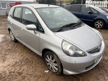 Location: Peterborough - 2006 HONDA JAZZ SE 5 Door Hatchback REG: GY06ZKE, Keys: No, MOT Expiry date: 29/01/2026, 1339 Petrol, 5 Speed Manual Petrol, Former Keepers: 9