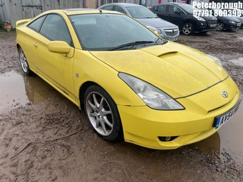 Location: Peterborough - 2004 TOYOTA CELICA T SPORT VVTLI Coupe REG: AV54HWT, Keys: No, MOT Expiry date: 27/10/2023, 1796 Petrol, 6 Speed Manual Petrol, Former Keepers: 2