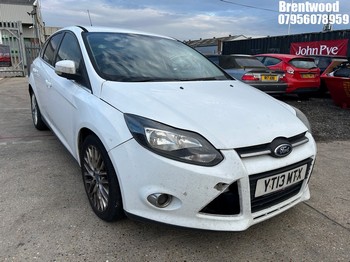Location: Brentwood - 2013 FORD FOCUS ZETEC TURBO 5 Door Hatchback REG: YT13MTX, Keys: No, MOT Expiry date: 23/09/2025, 998 Petrol, 6 Speed Manual Petrol, Former Keepers: 3