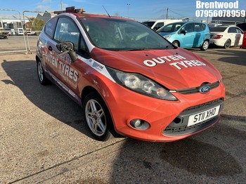 Location: Brentwood - 2011 FORD FIESTA TREND TDCI Car Derived Van REG: ST11XHO, Keys: No, MOT Expiry date: 29/05/2025, 1399 Diesel, 5 Speed Manual Diesel, Former Keepers: 5